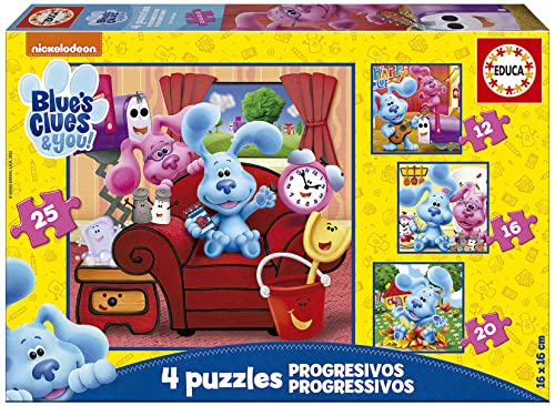 educa-19398-blue-s-clues-you-puzzle-set-4-in-1-ab-3-jahren image 6