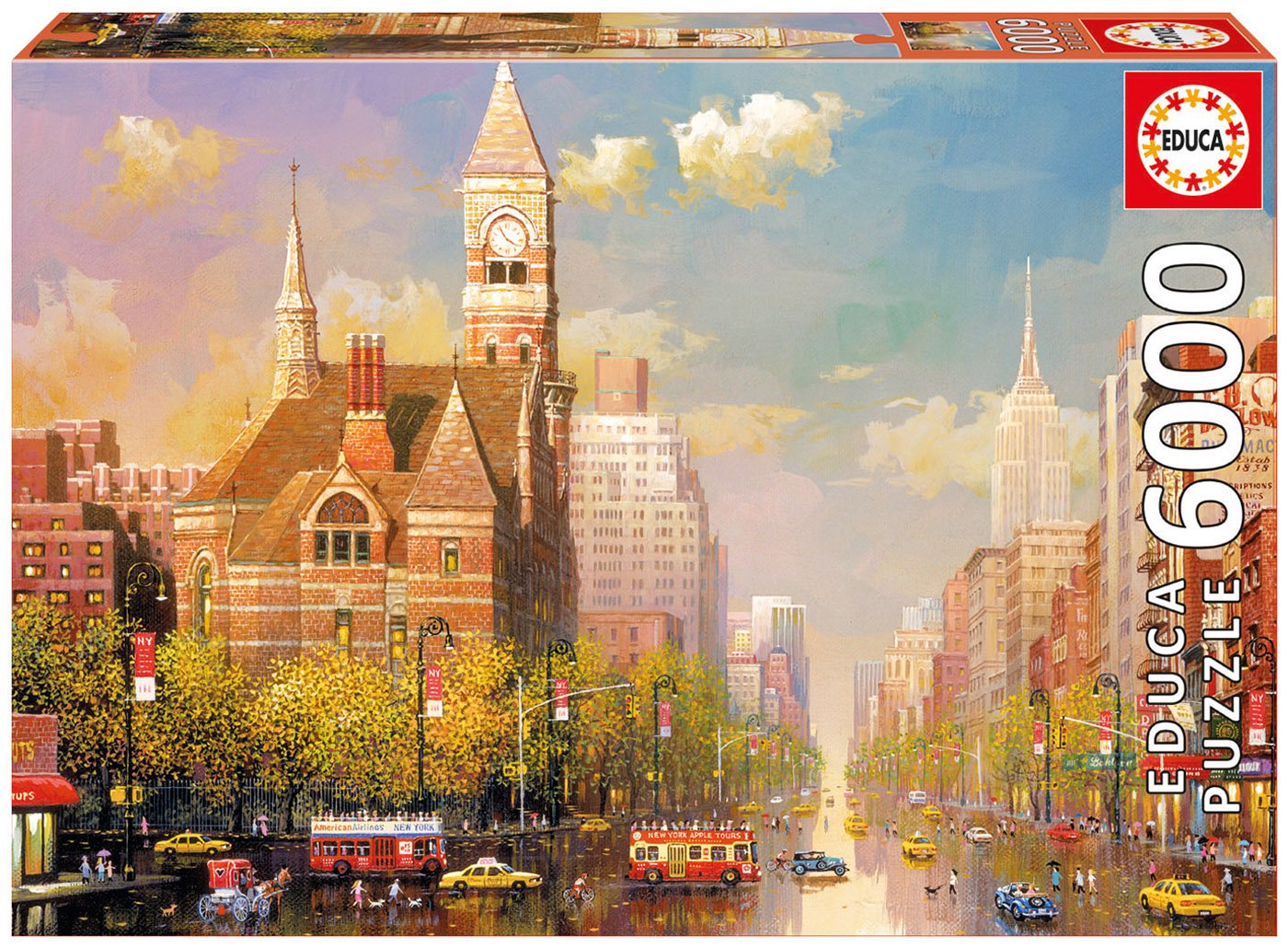 educa-16783-new-york-afternoon-puzzle-6000-teile-xxl image 1