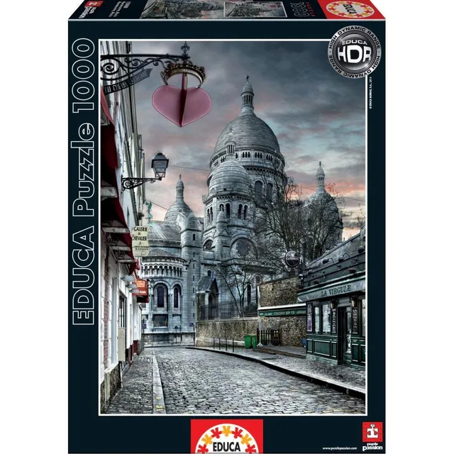 educa-15980-montmartre-paris-puzzle-1000-teile-erwachsene image 1