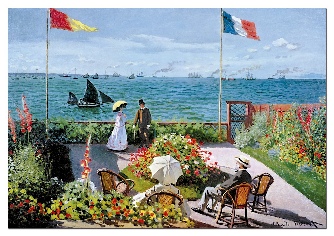 educa-15537-monet-terrasse-puzzle-2000-teile-kunst image 2