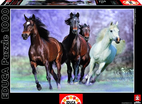 educa-14809-im-vollen-galopp-1000-teile-puzzle-pferde image 3