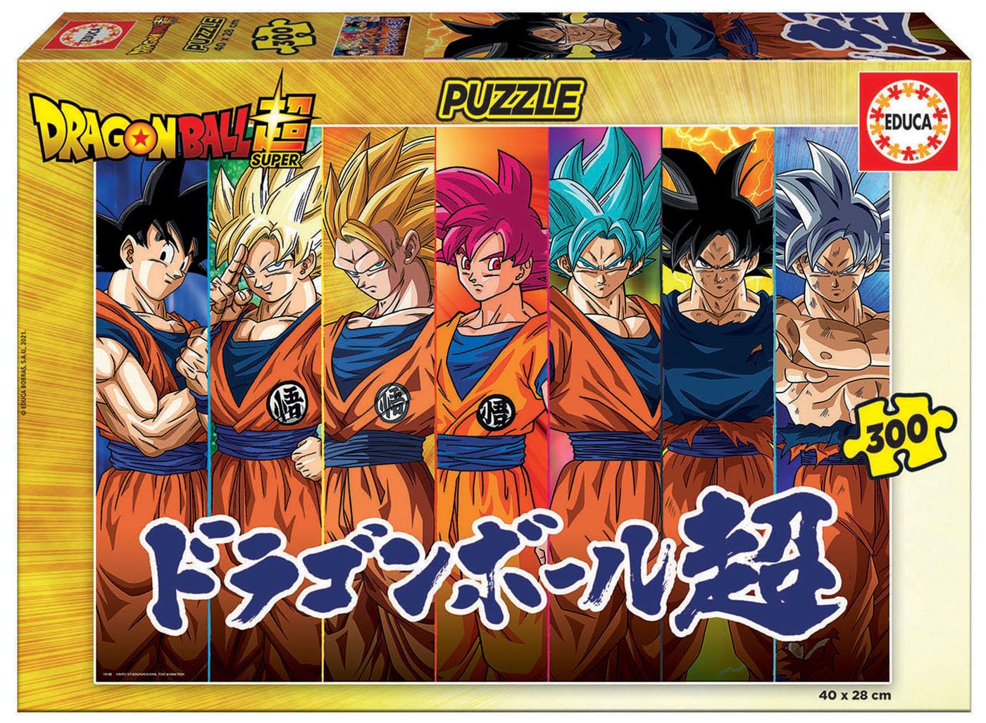educa-dragon-ball-super-300-teile-kinderpuzzle-goku-ab-6-jahren image 1
