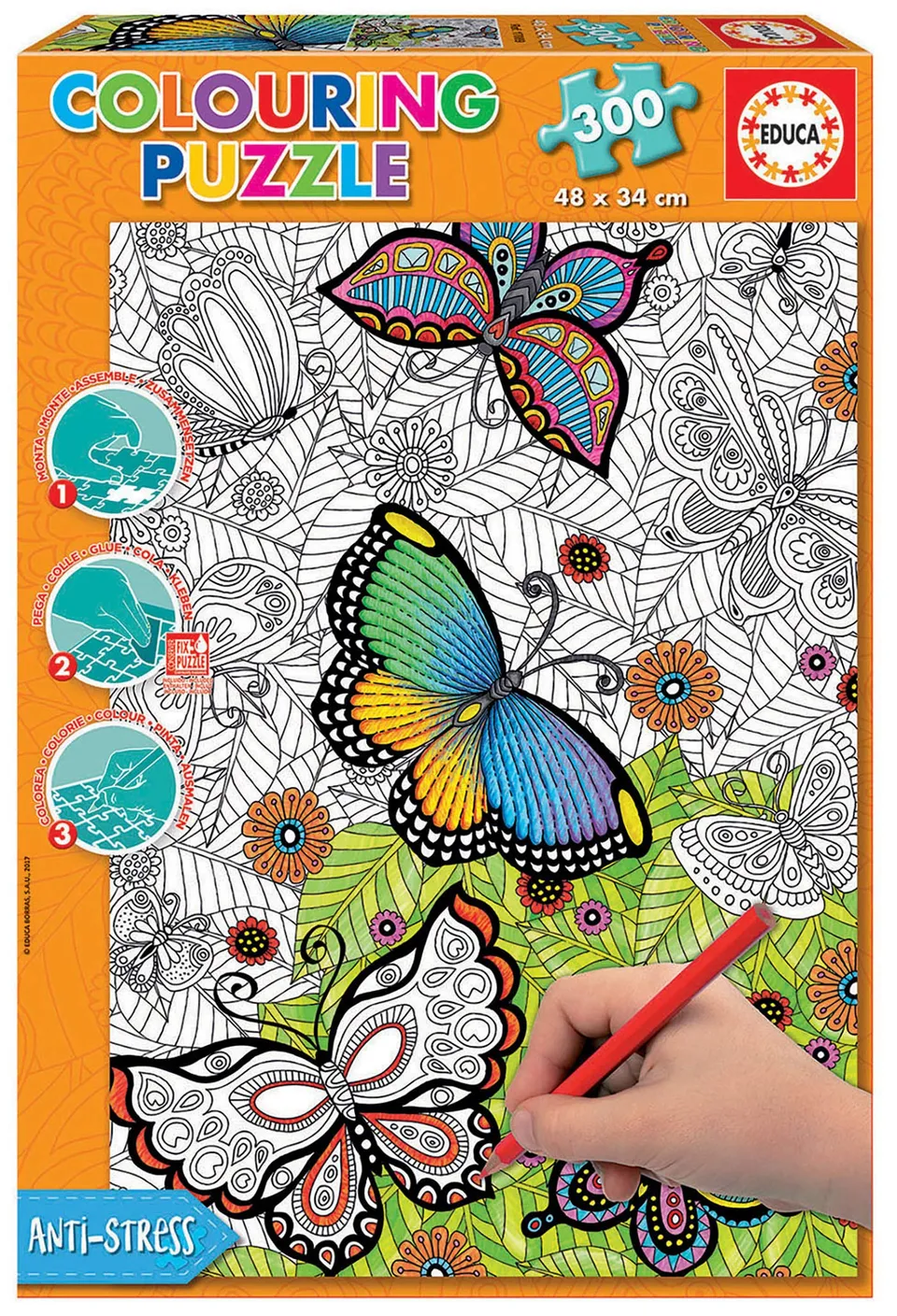 educa-17089-all-good-things-puzzle-300-teile-zum-ausmalen image 1