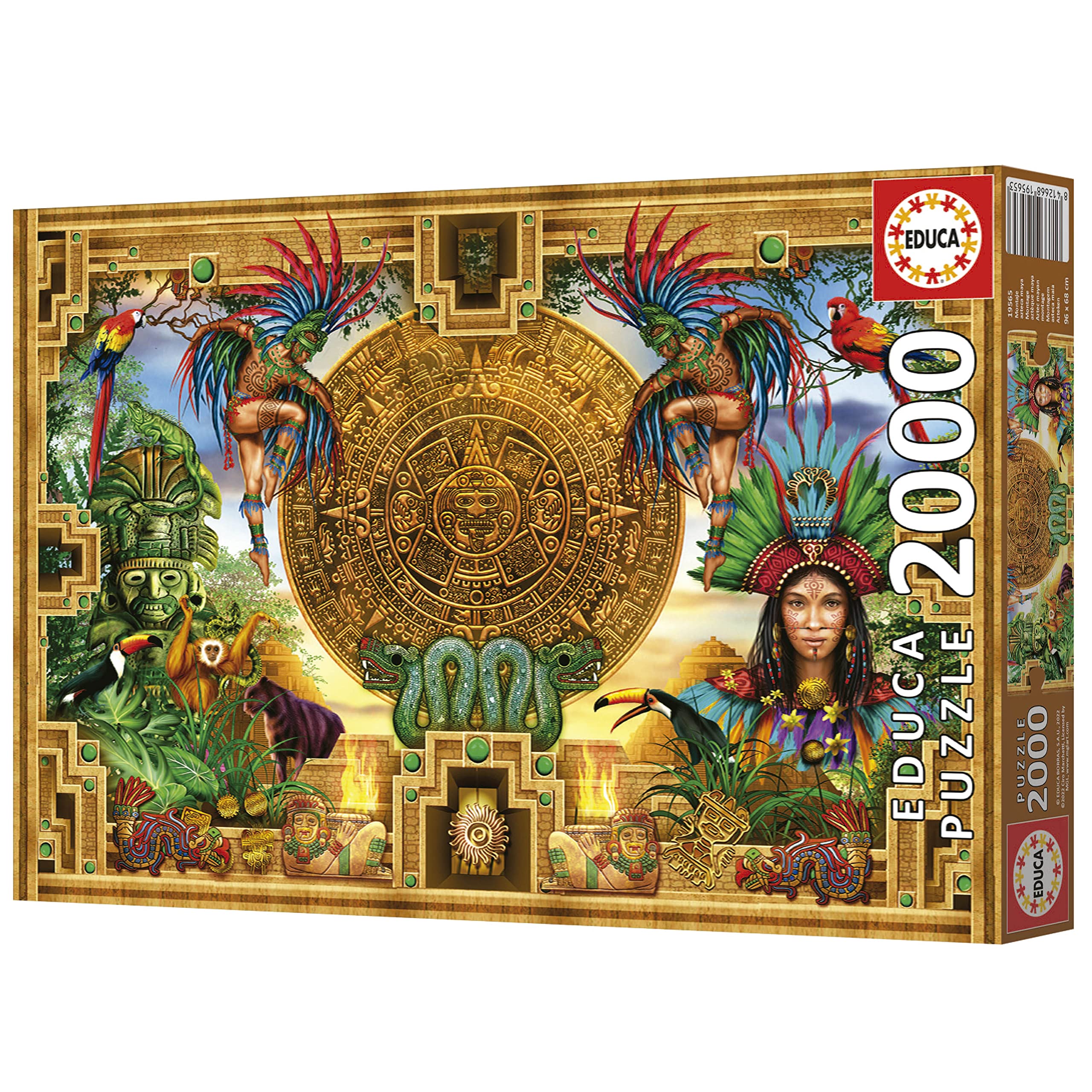 educa-azteken-puzzle-2000-teile-maya-motiv-96x68-cm image 4