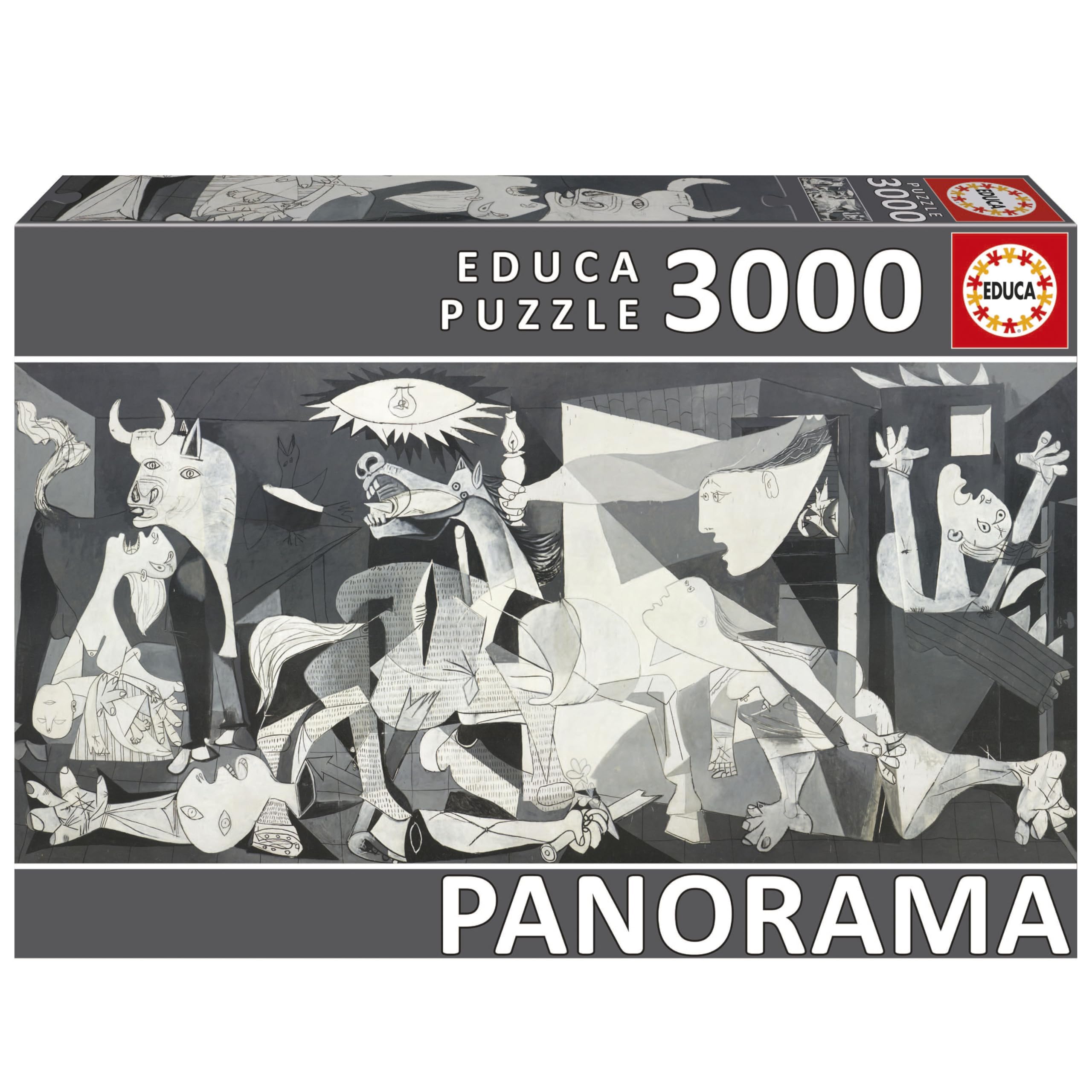 educa-guernica-3000-teile-puzzle-kubistisch-144-x-60-cm image 1