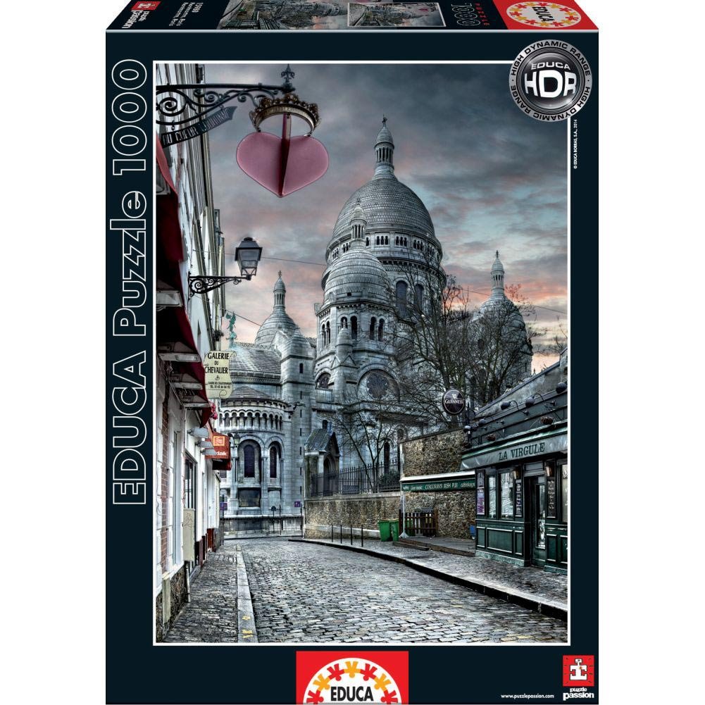 educa-15980-montmartre-paris-puzzle-1000-teile-erwachsene image 1