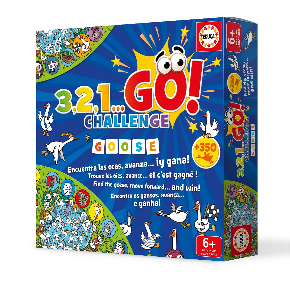 educa-3-2-1-go-challenge-goose-19420-brettspiel-ab-6-jahren image 4