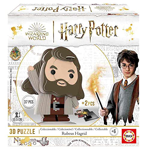 educa-rubeus-hagrid-3d-puzzle-harry-potter-figur-langlebig image 5