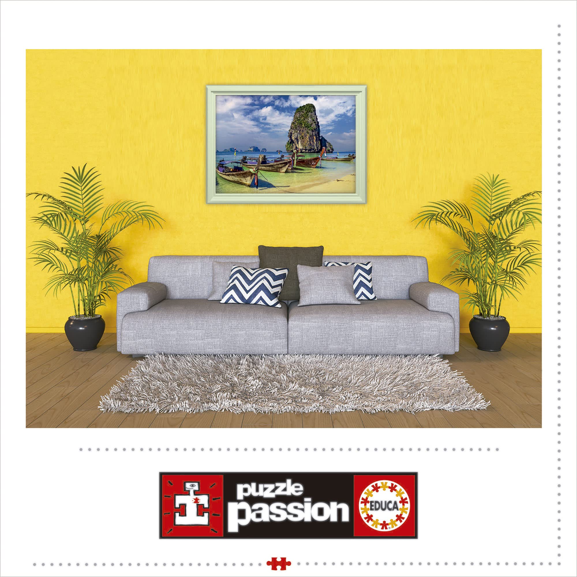 educa-18007-krabi-puzzle-2000-teile-strand-thailand image 3