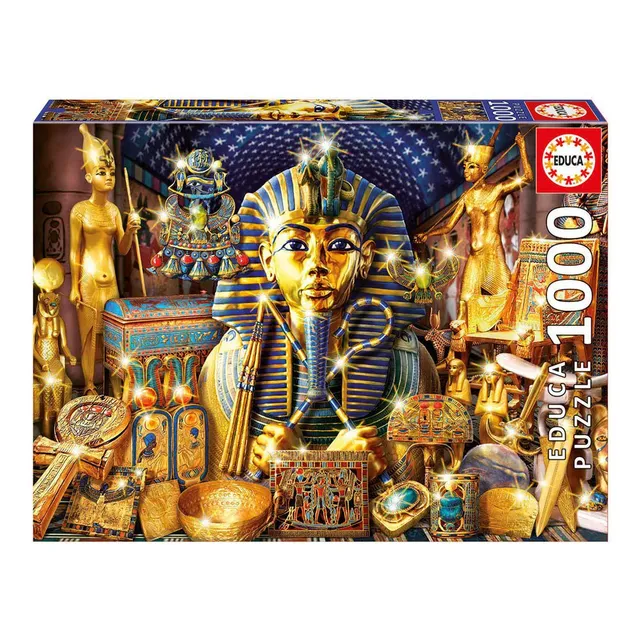 educa-16751-treasures-of-egypt-puzzle-1000-teile image 1