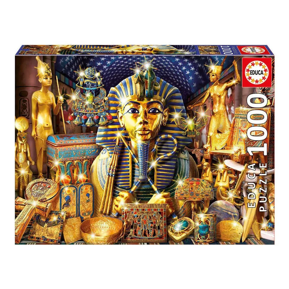 educa-16751-treasures-of-egypt-puzzle-1000-teile image 1