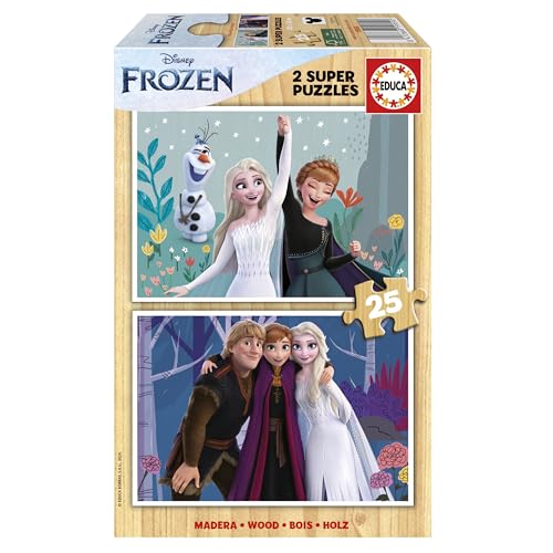 educa-k-nigin-des-schnees-19959-2x25-holzpuzzle-eisk-nigin image 8