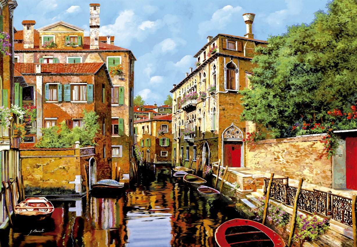 educa-16016-luce-a-venezia-puzzle-2000-teile-borelli-venedig image 2