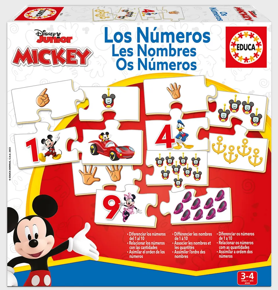 educa-mickey-die-zahlen-lernspiel-ab-3-jahren-40-teile image 1