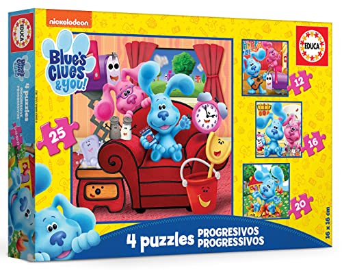 educa-19398-blue-s-clues-you-puzzle-set-4-in-1-ab-3-jahren image 7