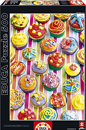educa-15549-cupcakes-puzzle-500-teile-farbenfroh image 3