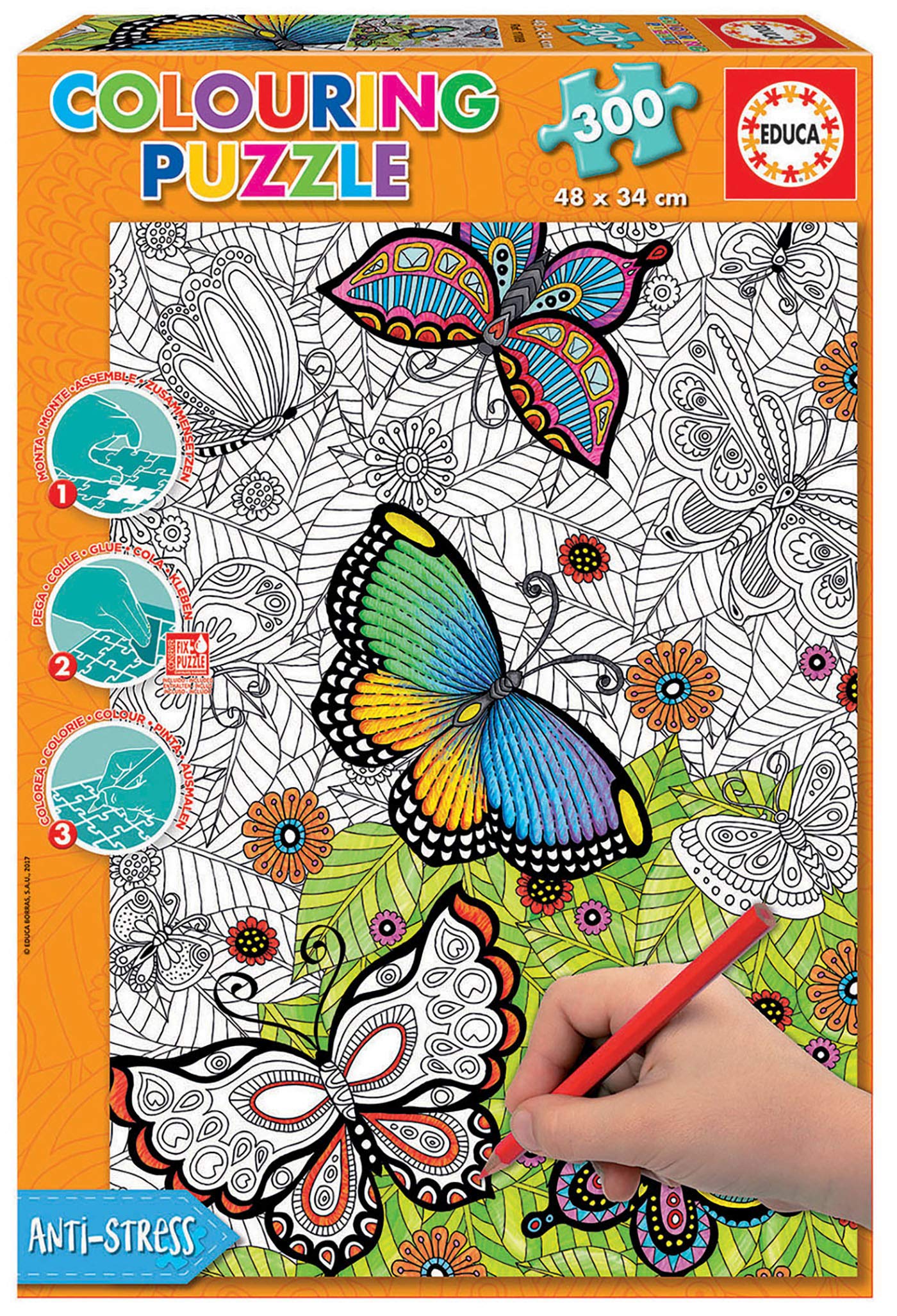 educa-17089-all-good-things-puzzle-300-teile-zum-ausmalen image 1