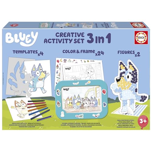 educa-bluey-3-in-1-kreativset-malen-basteln-figuren-ab-3 image 7