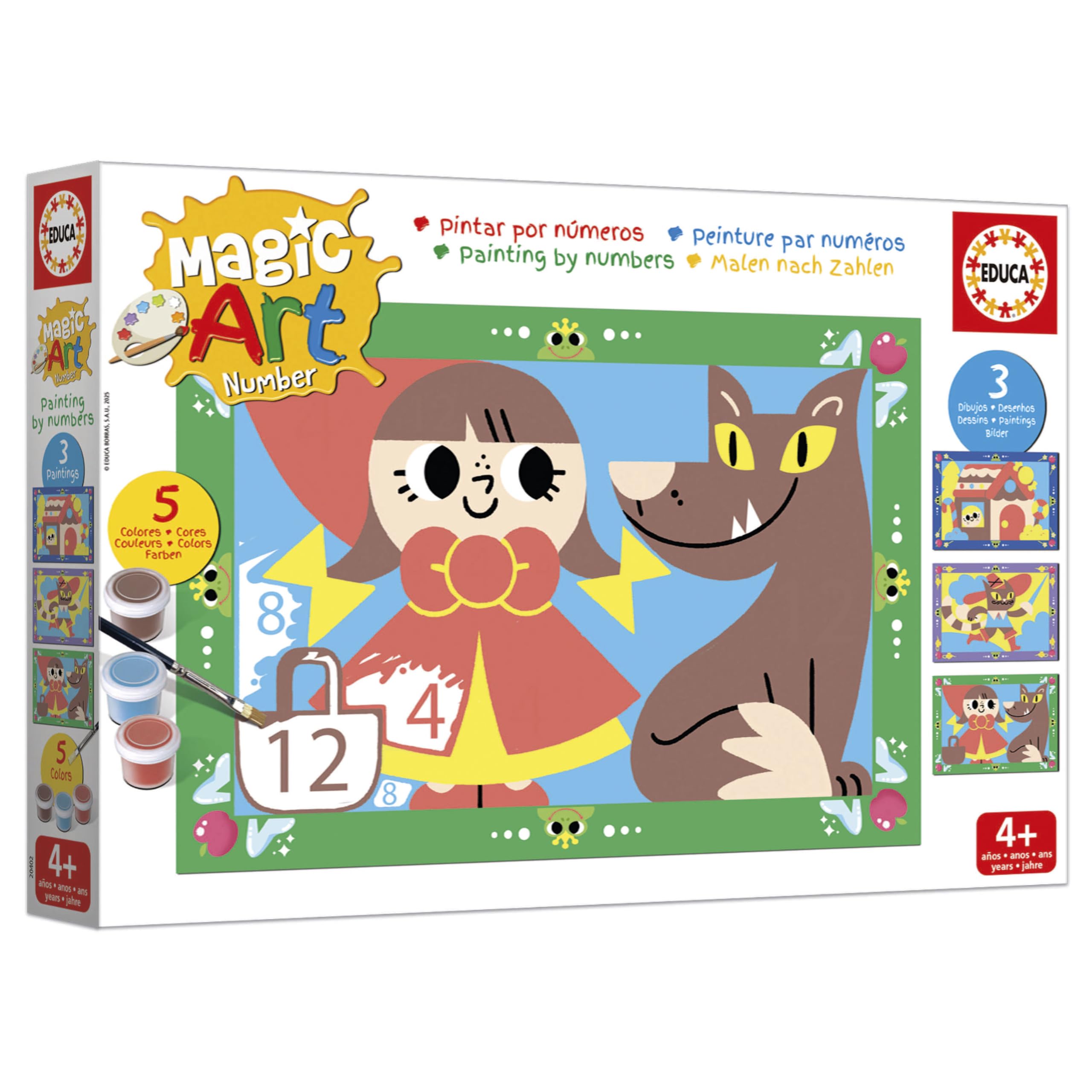 educa-magic-art-number-malen-nach-zahlen-set-ab-4-jahren-20402 image 3