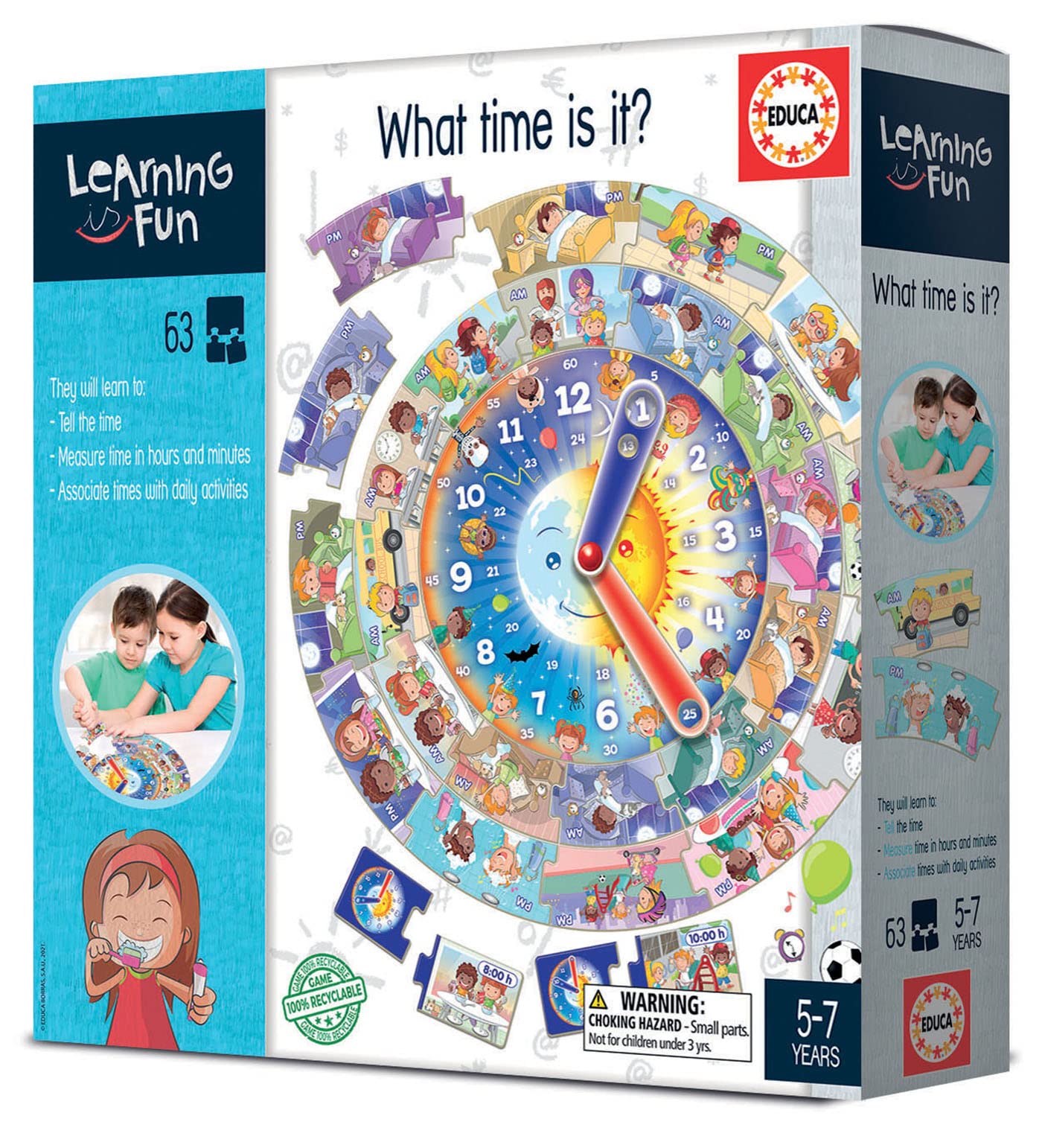 educa-learning-is-fun-18841-lernuhr-lernspiel-uhrzeit image 3