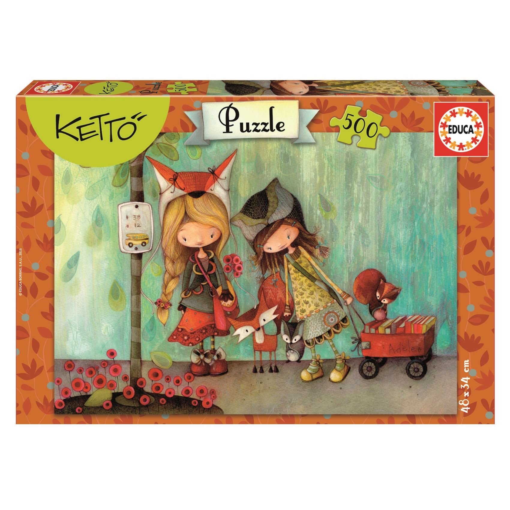 educa-16740-kett-puzzle-500-teile-adele-48x34-cm image 1