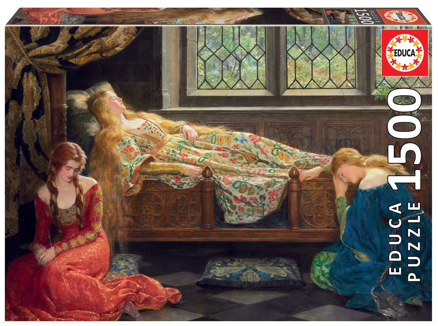 educa-sleeping-beauty-puzzle-1500-teile-85x60-ab-12-jahren image 1