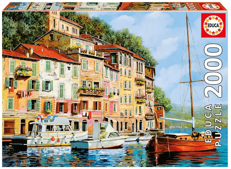 educa-16776-la-barca-rossa-puzzle-2000-teile-96x68-cm image 1