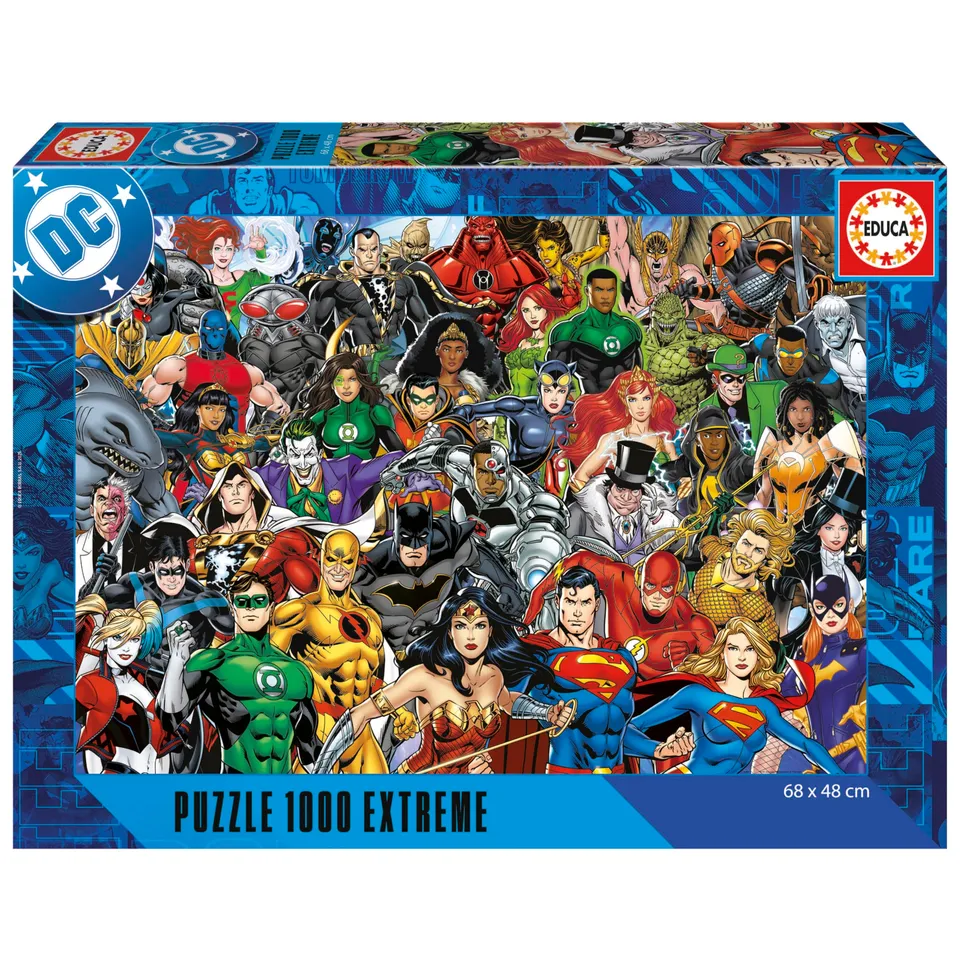 educa-20267-justice-league-xtreme-puzzle-1000-teile image 1