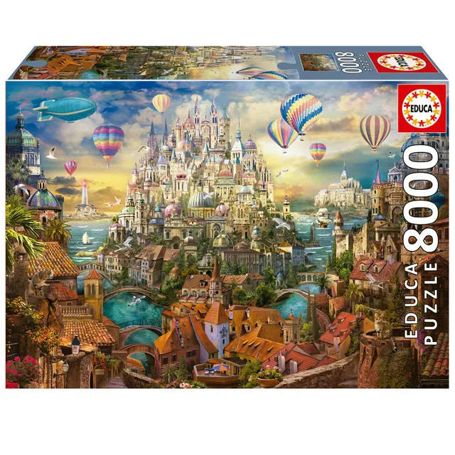 educa-stadt-der-tr-ume-19570-puzzle-8000-teile-fantasy-192x136-cm image 1