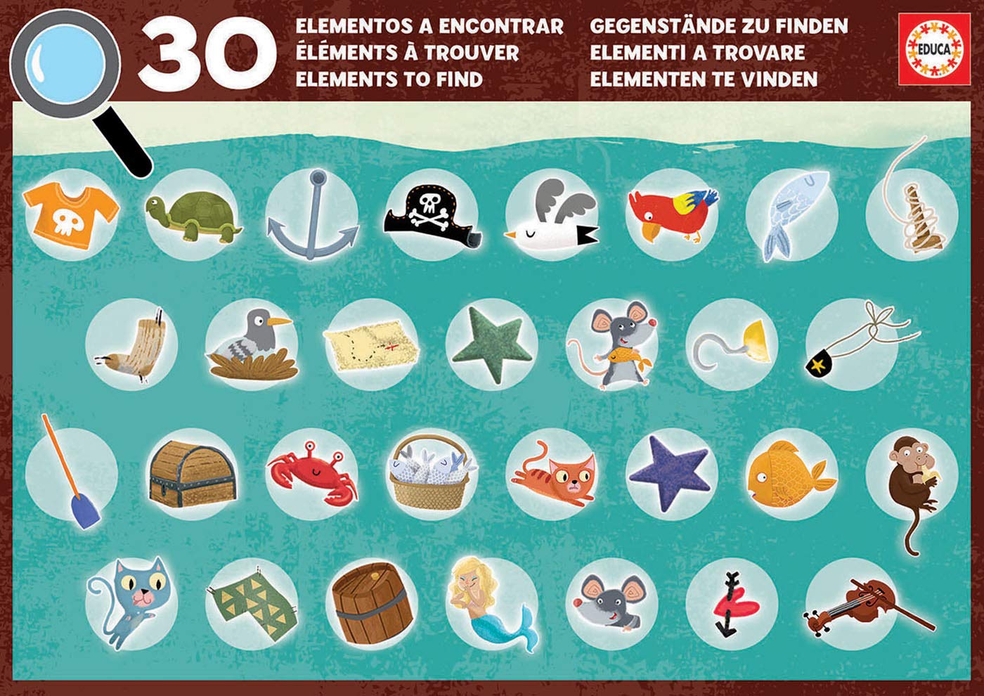 educa-piratenschiff-18896-puzzle-50-teile-wimmelpuzzle-ab-4-jahren image 3