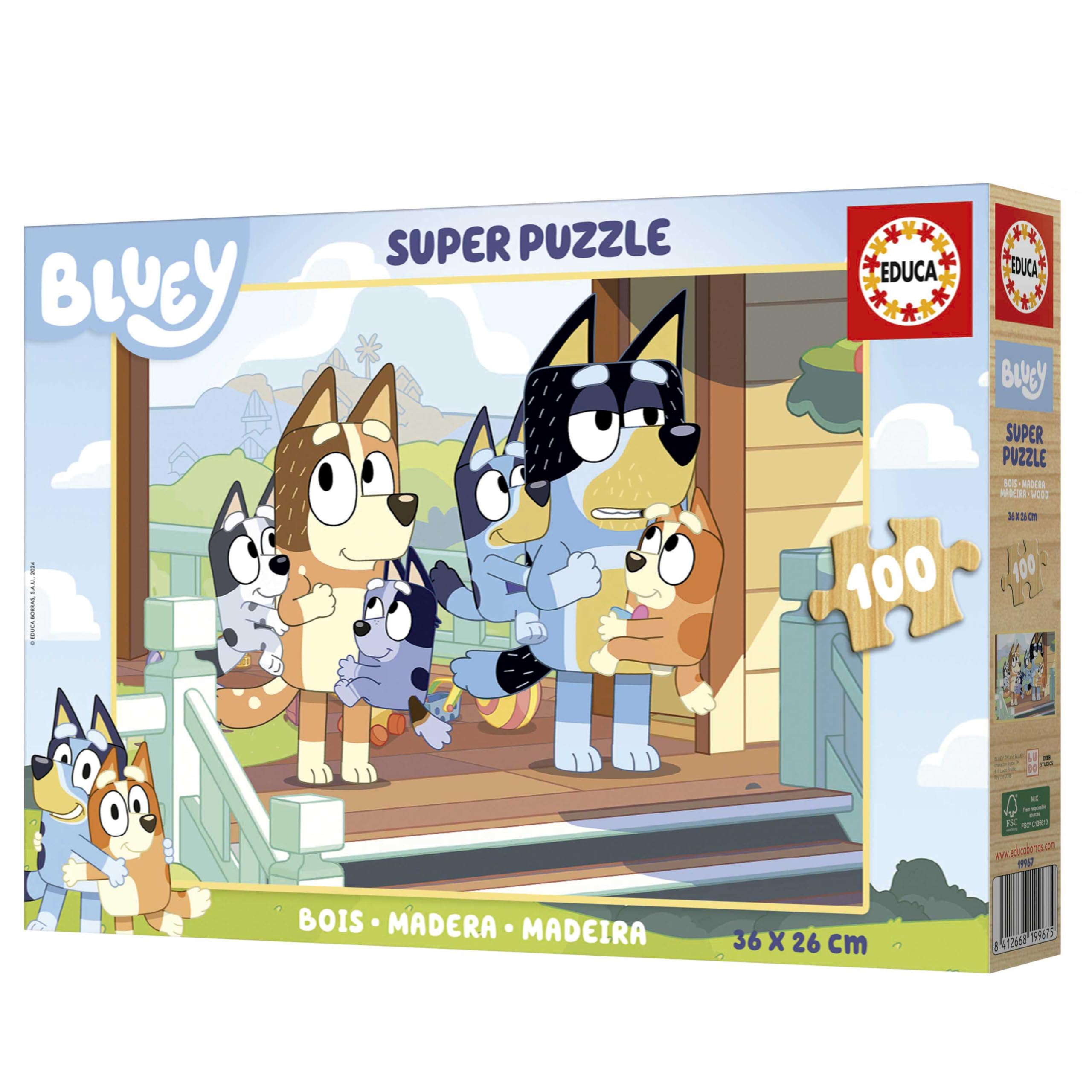 educa-bluey-19967-holzpuzzle-100-teile-ab-5-jahren image 4