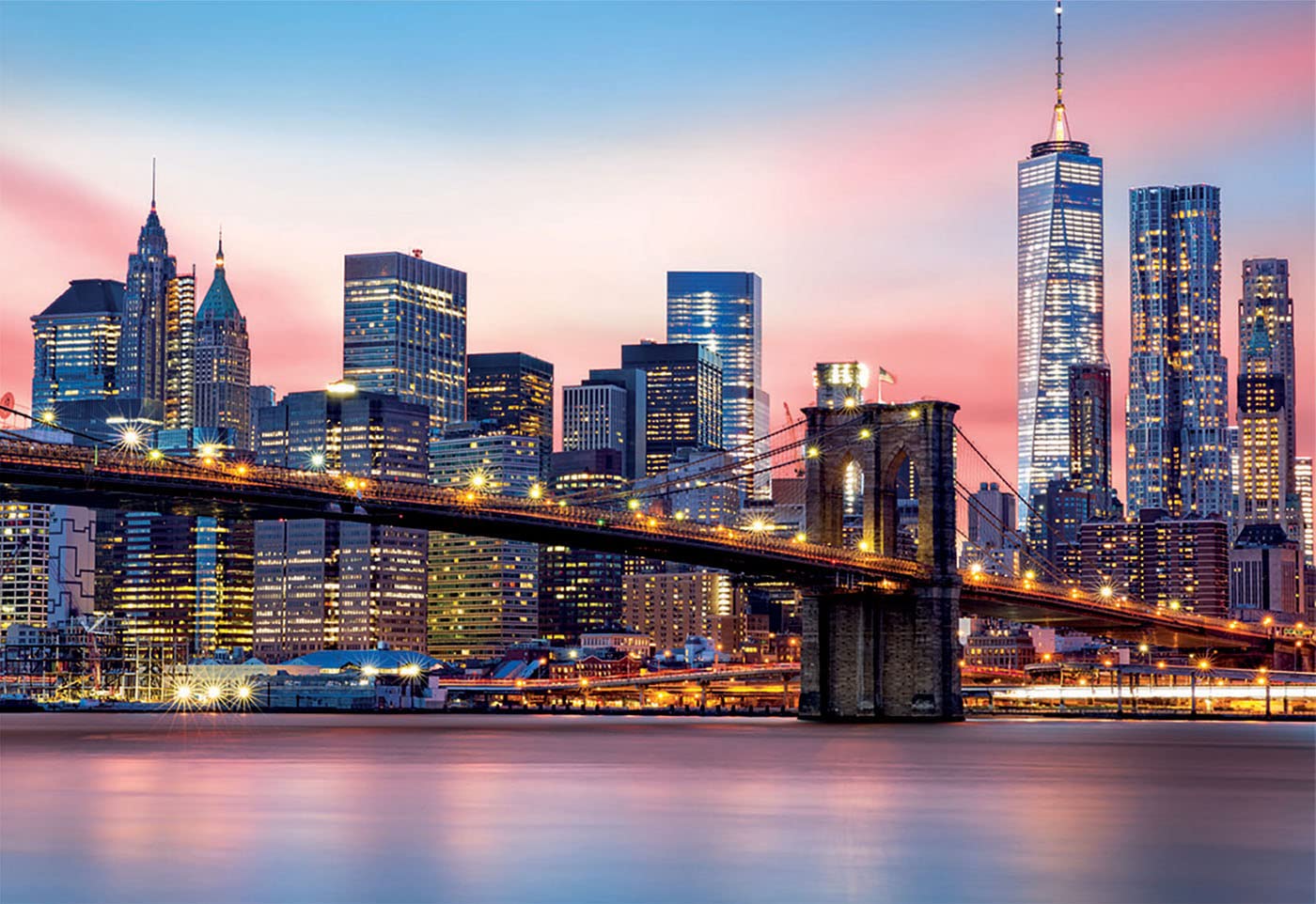 educa-19269-brooklyn-bridge-puzzle-1000-teile-nachtleuchten image 2
