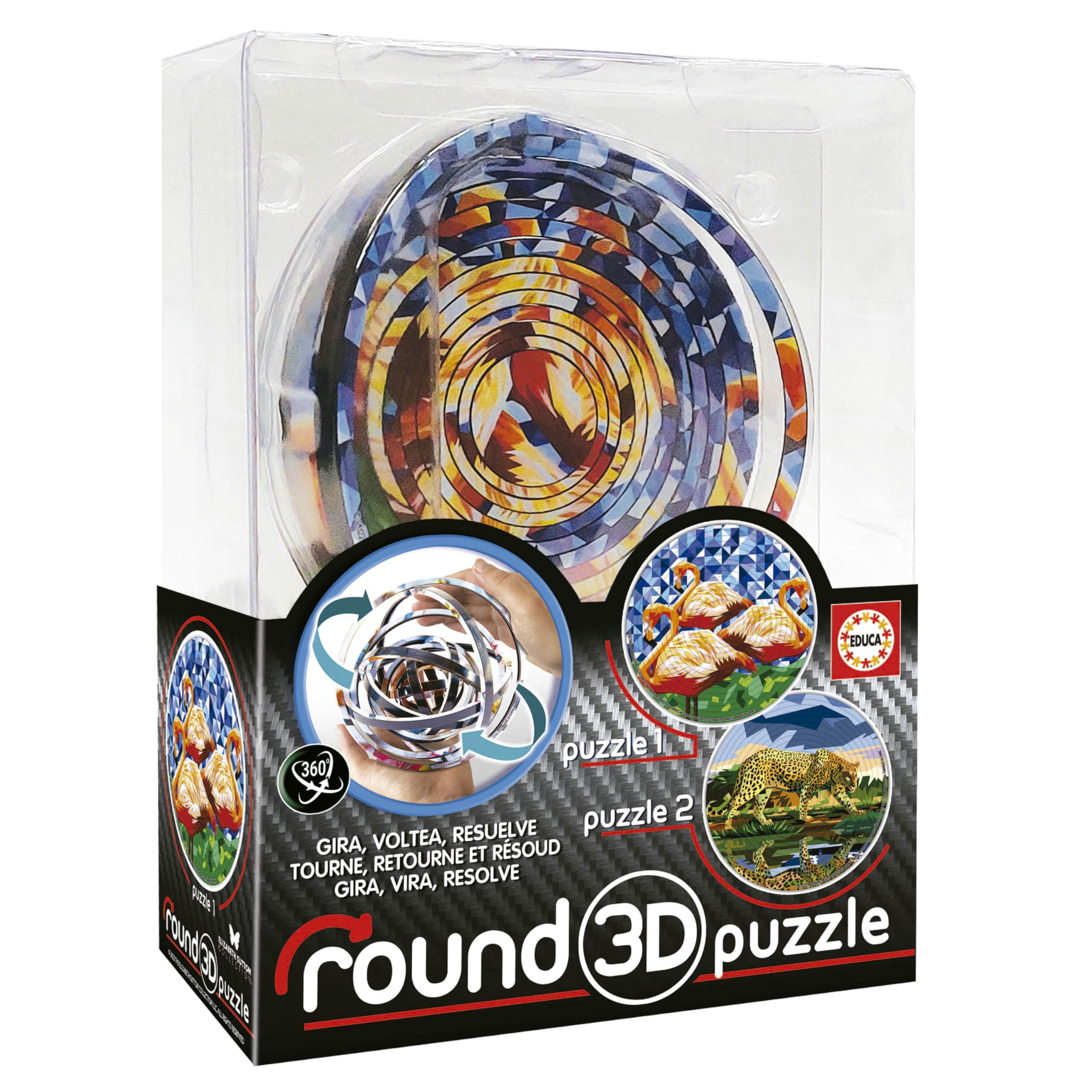 educa-19986-3d-puzzle-rund-elizabeth-sutton-14-ringe-ab-8-jahren image 1