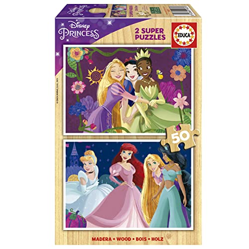educa-19672-disney-prinzessinnen-holzpuzzle-2x50 image 8