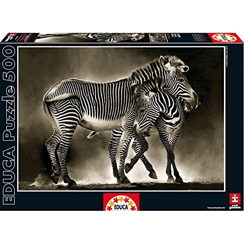 educa-16359-zebras-puzzle-500-teile-tiermotiv image 3