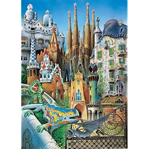 educa-gaudi-collage-miniature-puzzle-1000-teile-11874-architektur image 7
