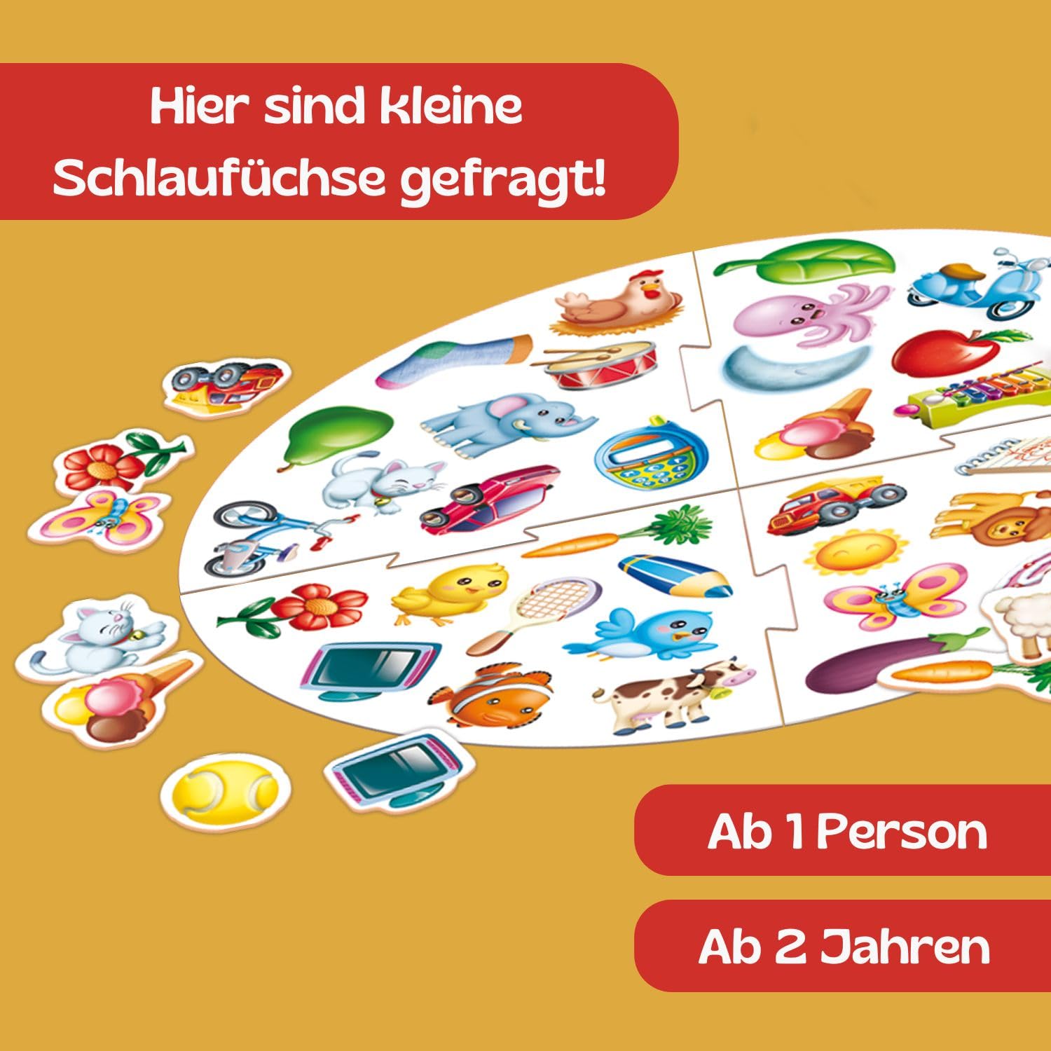educa-schlaufuchs-kleiner-20057-brettspiel-ab-2-jahren-36-bilder image 3
