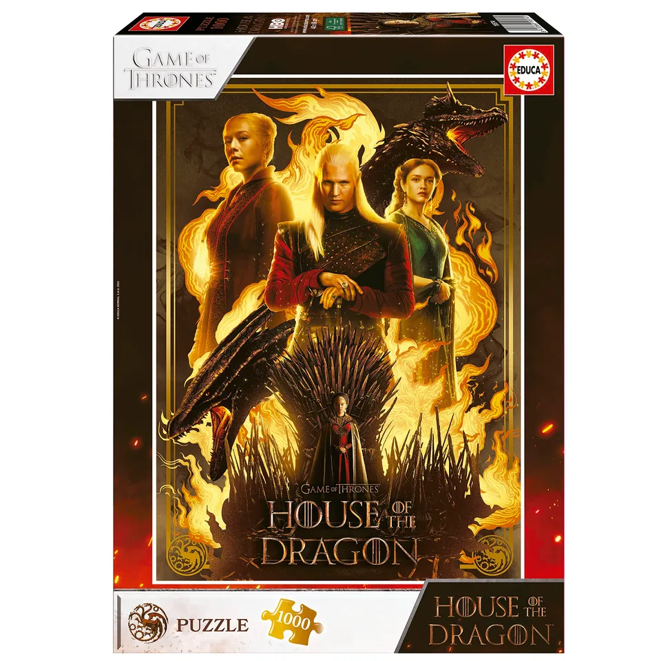 educa-house-of-dragon-1000-teile-puzzle-ab-14-jahren image 1