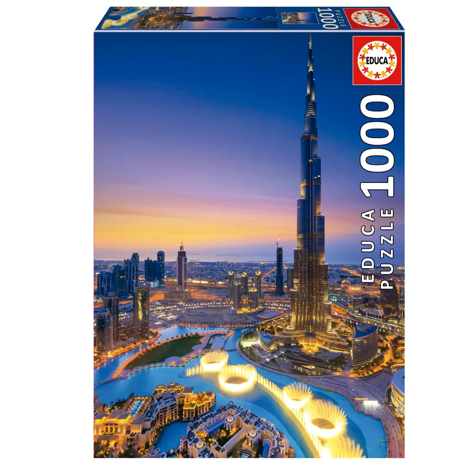 educa-burj-khalifa-19642-puzzle-1000-teile-dubai image 1