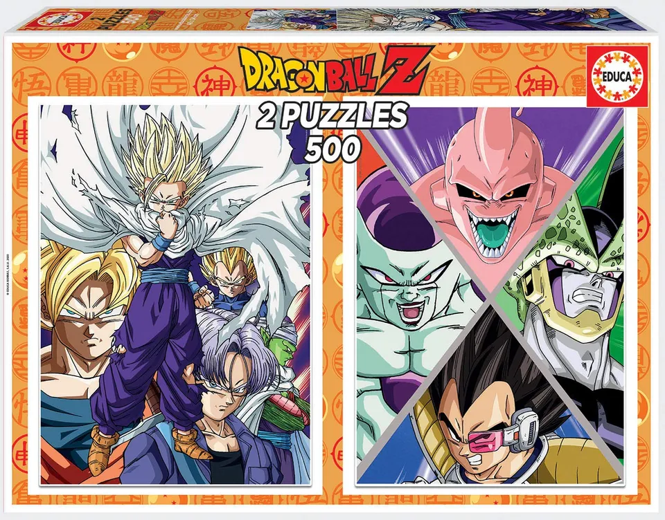 educa-dragon-ball-z-18487-puzzle-2x500-teile-anime image 1
