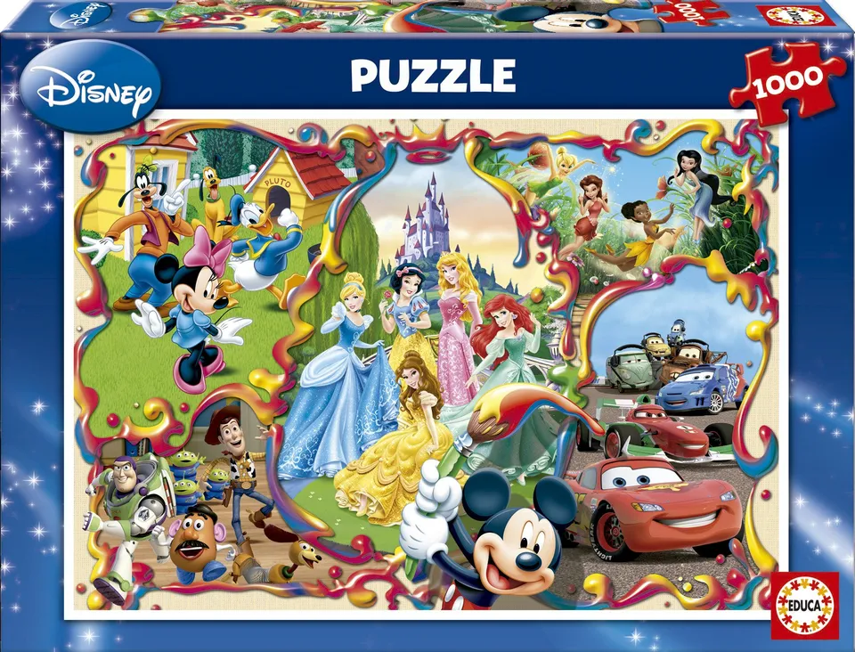educa-15555-disney-welten-puzzle-1000-teile-68x48 image 1
