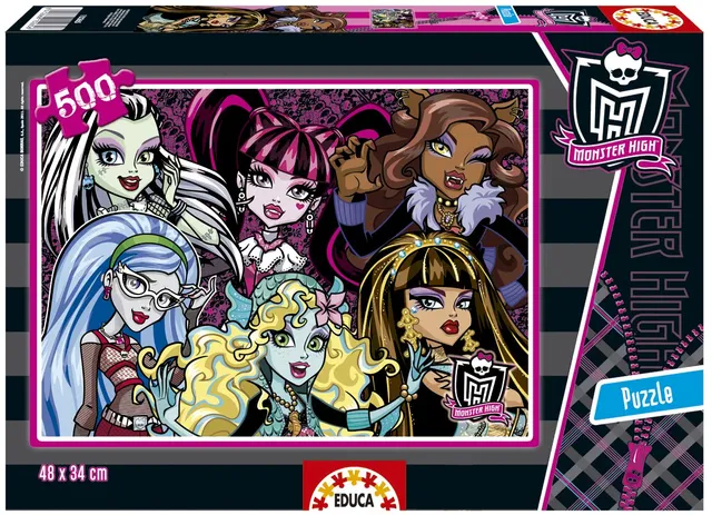 educa-monster-high-puzzle-500-teile-ab-11-jahren image 1