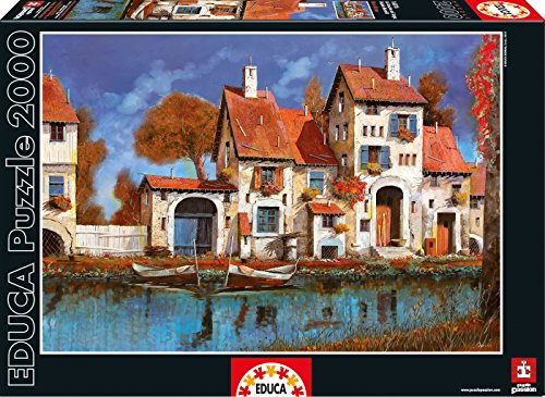 educa-16316-la-cascina-sul-lago-puzzle-2000-teile image 3