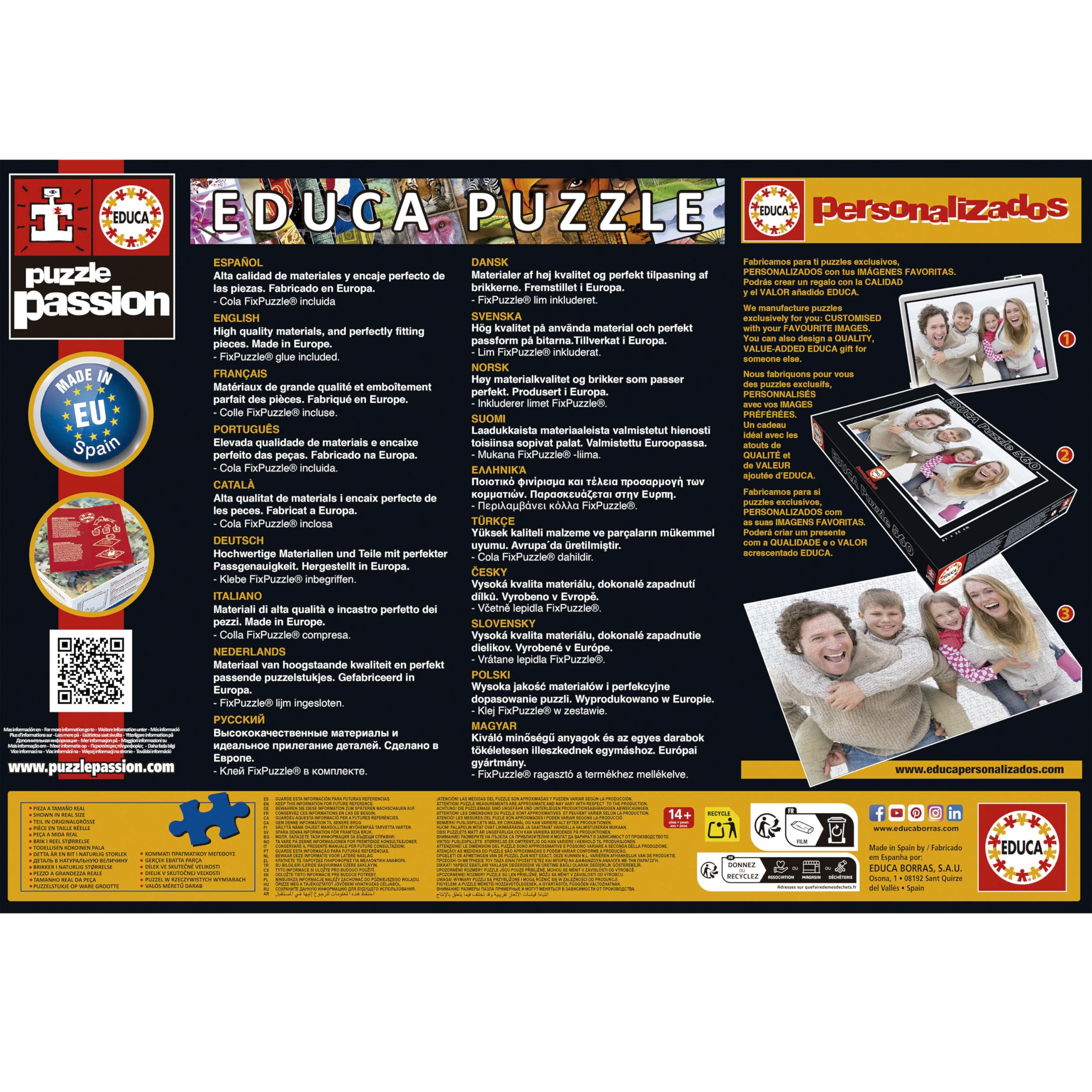 educa-19942-pavoni-del-bengala-puzzle-1500-teile-85x60-cm image 2
