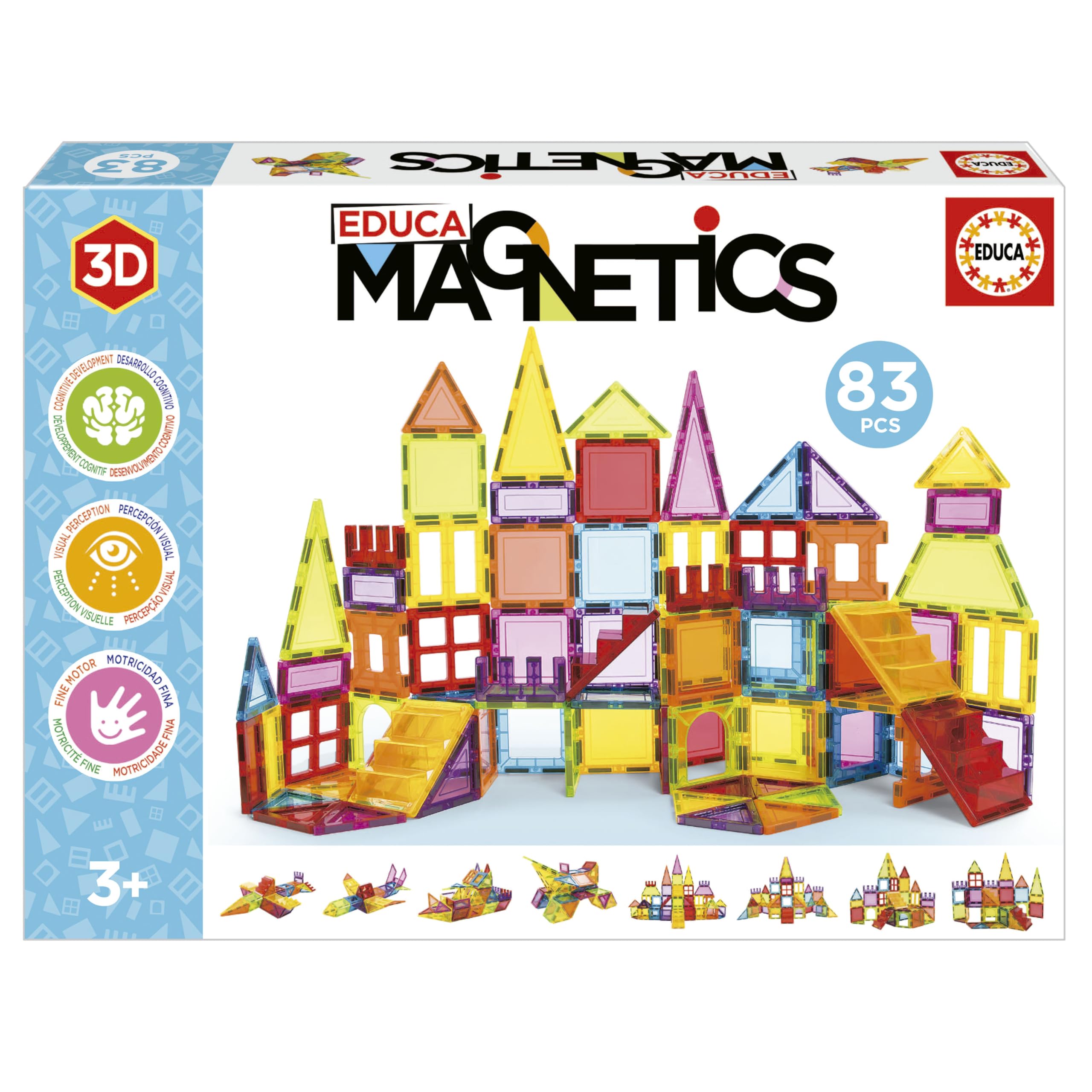 educa-magnetic-20025-magnetbausteine-83-teile-ab-3-jahren image 1