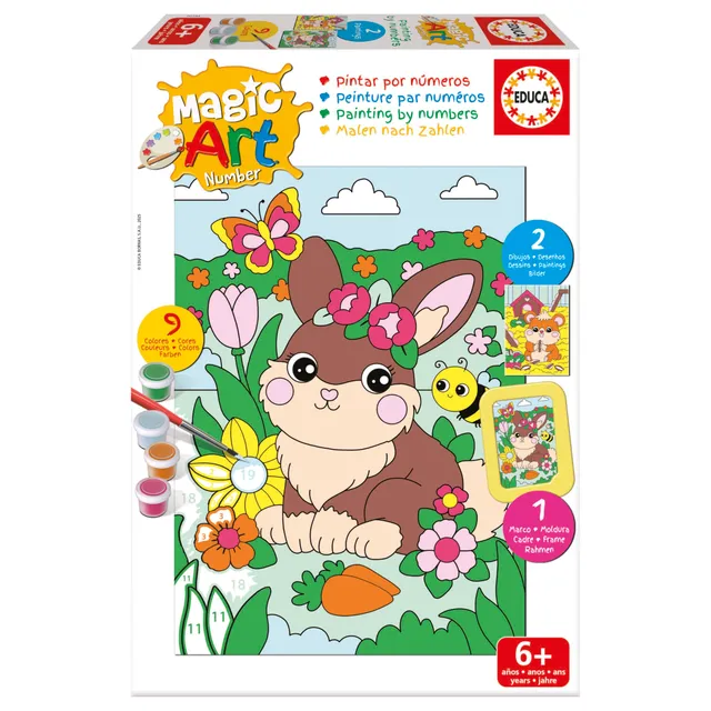 educa-magic-art-number-maskottchen-malen-nach-zahlen-6-8-j image 1