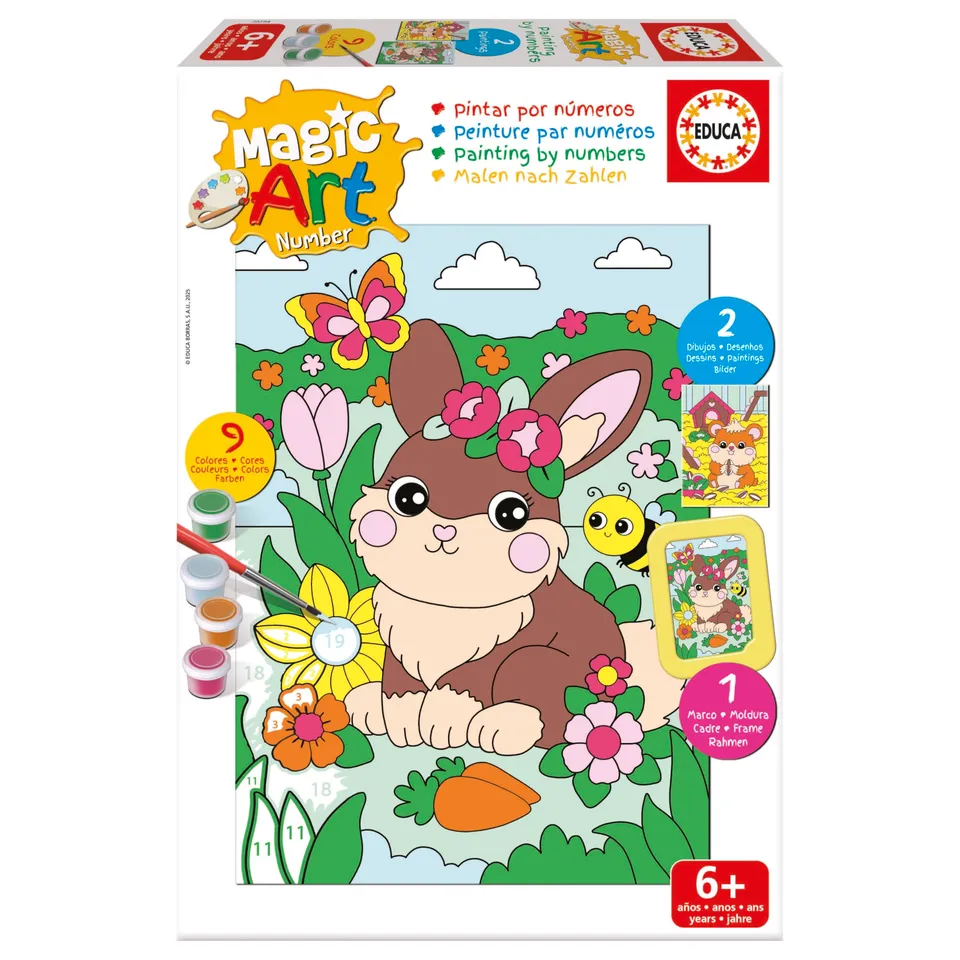 educa-magic-art-number-maskottchen-malen-nach-zahlen-6-8-j image 1