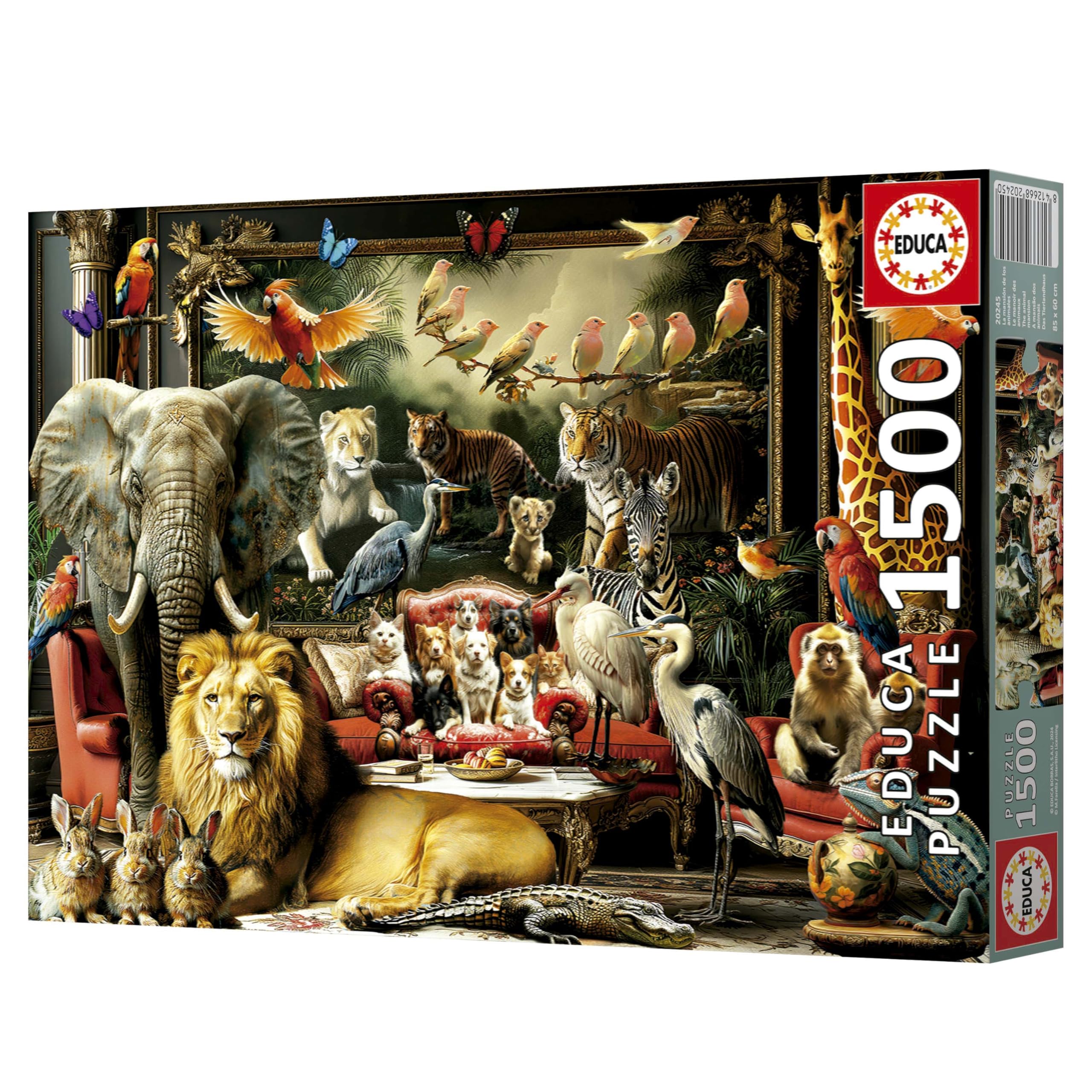 educa-die-tiervilla-puzzle-1500-teile-85-x-60-cm image 5