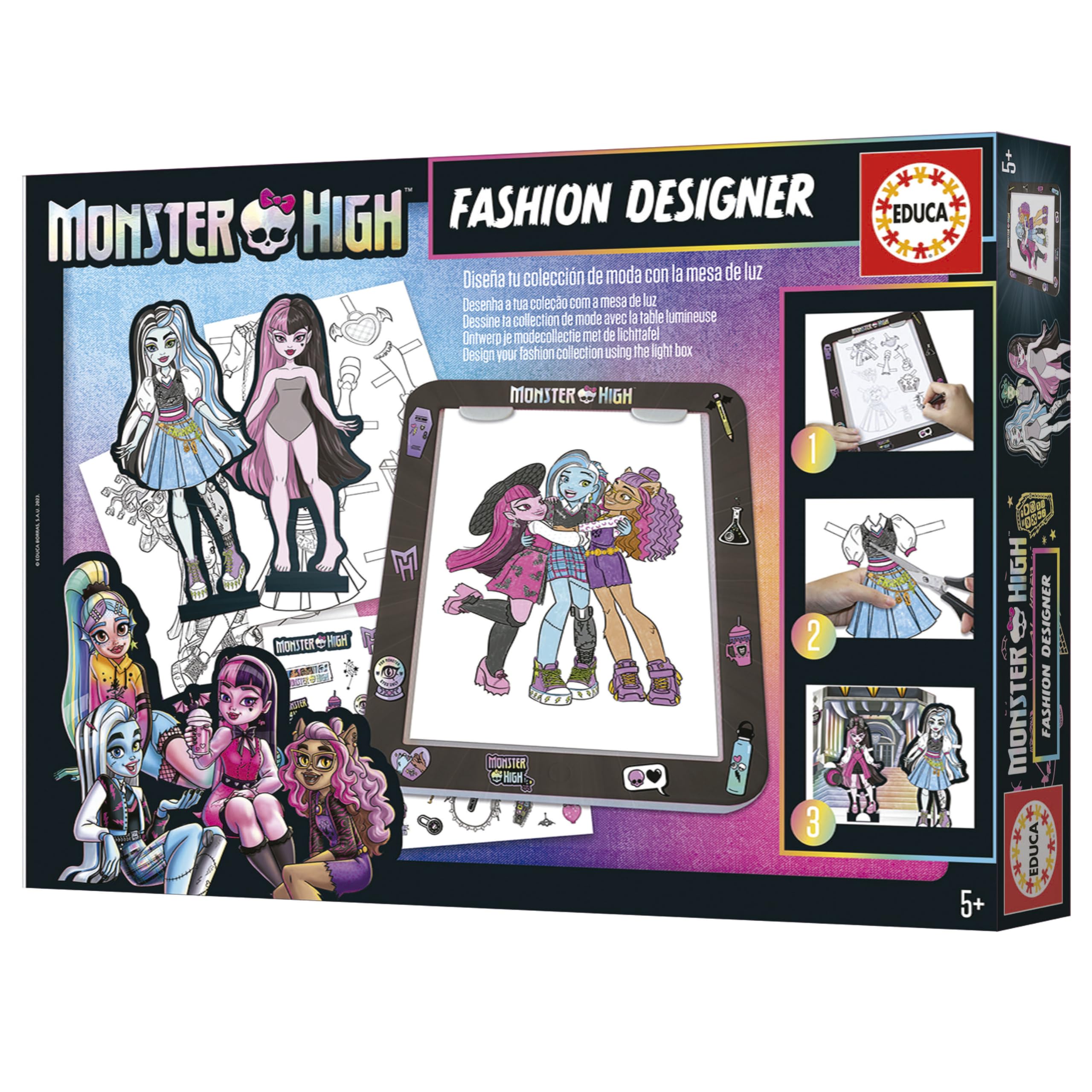 educa-monster-high-designtafel-bastelset-ab-5-jahren image 5