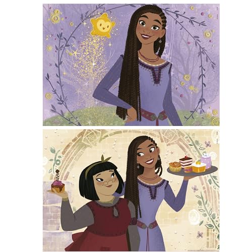 educa-holzpuzzle-disney-wish-19738-2x25-teile-asha-ab-3-jahren image 8